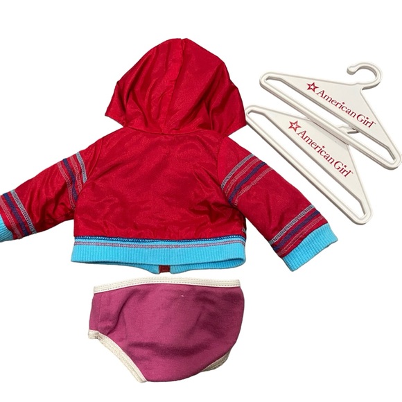 American Girl Doll Ready For Fun Outfit Stripe Jacket and underwear Only - Picture 7 of 7